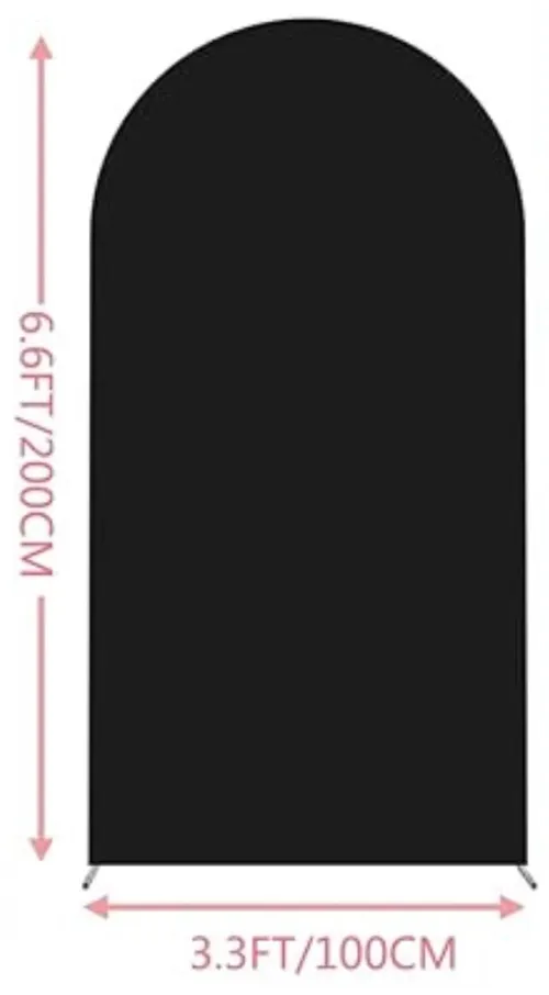 Arch Chiara Spandex Cover, Black, 6.6 ft