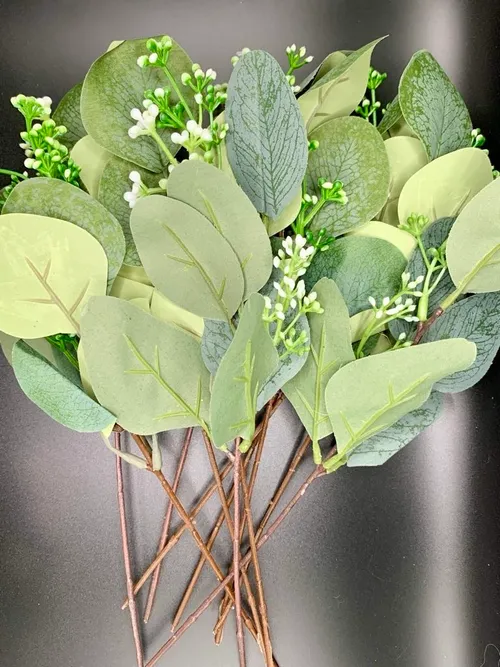 Florals- Seeded Eucalyptus stems, 10 pieces