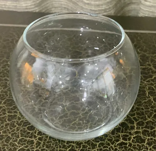 Vases, clear bowl, small