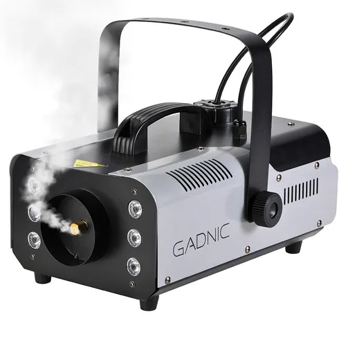MAQUINA DE HUMO GACNIC 900W Luz RGB Inalambrica C/ Control Remoto 900w