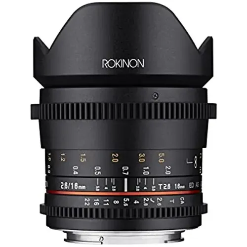 ROKINON CINE DS. 16mm T2.2 (Canon) - APSC (77ø)