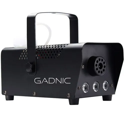 MAQUINA DE HUMO GADNIC 500w c/ Control Inalambrico Alambrico Rgb