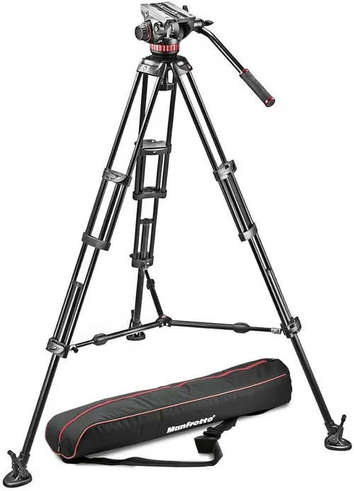 TRÍPODE 546b MANFROTTO - Cabezal 504 