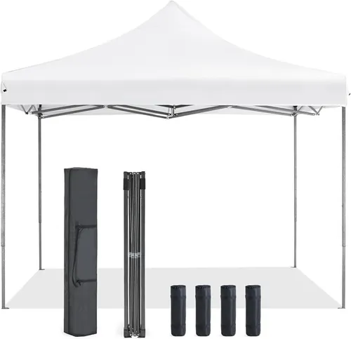 GAZEBO BLANCO 3x3m
