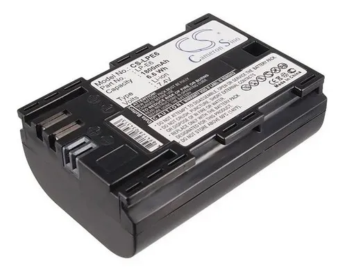 BATERIA LP-E6 P/ Canon 5d Mark Iii, Mark Ii, Eos 60d, 6d, 7d