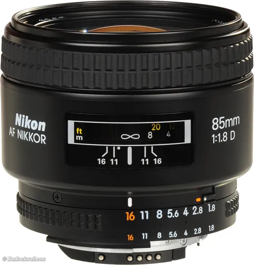 NIKON 85mm f1.8 Línea D AF - FF (85ø)
