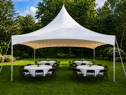 20 x 20 High Peak Tent Package