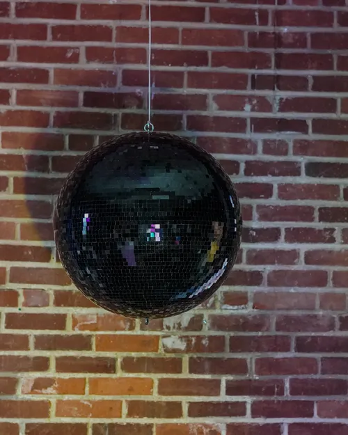 Blackout Boogie Mirror Ball