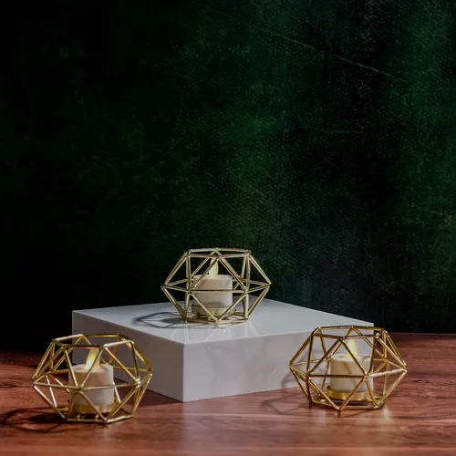 Facet Forward Votive Holder