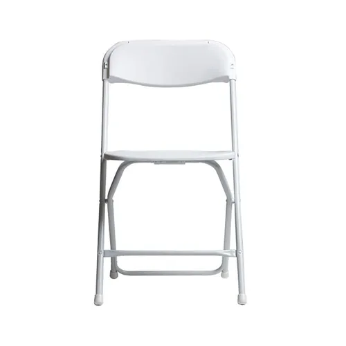 White Folding Chair C600 275# weight capacity