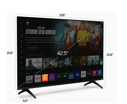 43” Class Full HD 1080p LED Smart TV
