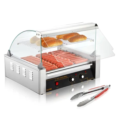 🌭 Commercial 30-Capacity Hot Dog Roller Rental