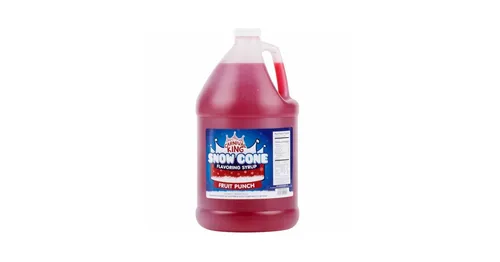 Carnival King Snow Cone Syrup Fruit Punch 1 Gallon