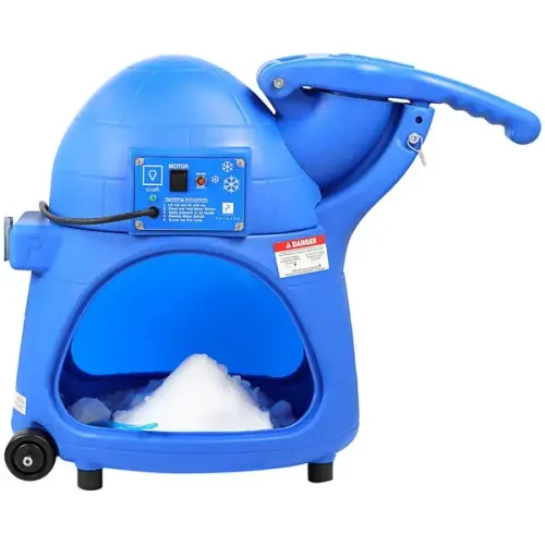 Snow Cone Machine - Commercial Grade up to 500 lb. of ice per hour. 