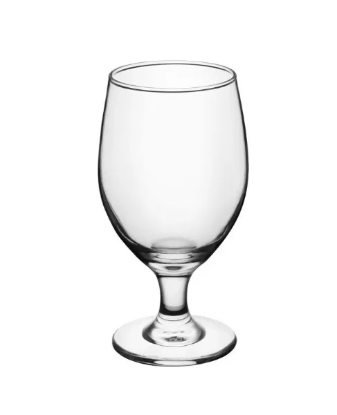 14oz Glass Water Goblet Lead Free 6 1/4