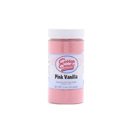Pink Vanilla Floss Cotton candy Sugar 8 Servings