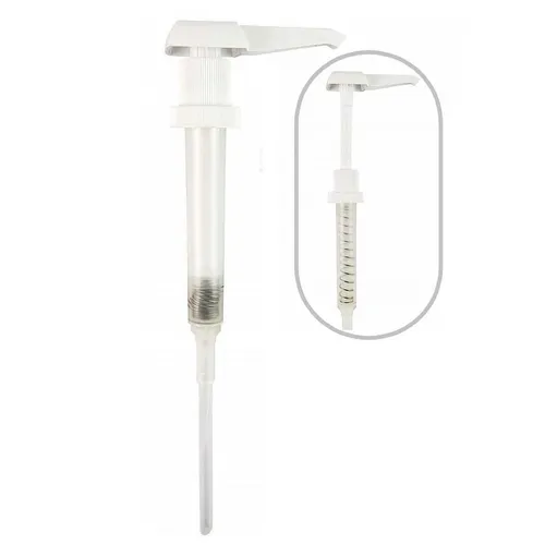 Syrup pump for 1 gallon bottles