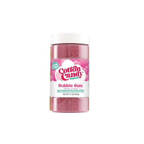 Bubble Gum Floss Cotton candy Sugar 8 Servings