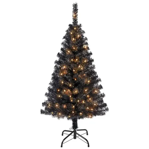  4ft Pre-Lit Artificial Christmas Tree