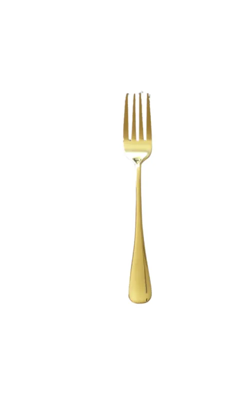 Dinner Fork - Dandat Gold Stainless Steel Flatware  