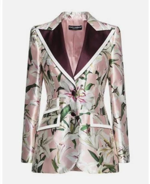 Dolce & Gabbana Floral Blazer