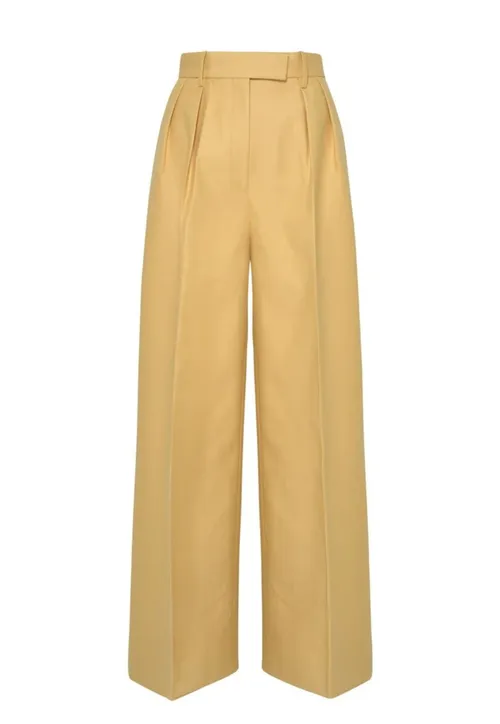 Khaite Teyana Wide Leg Trousers