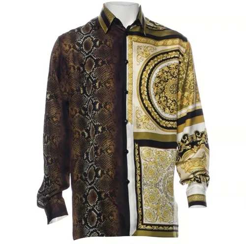 Versace Silk Printed Shirt