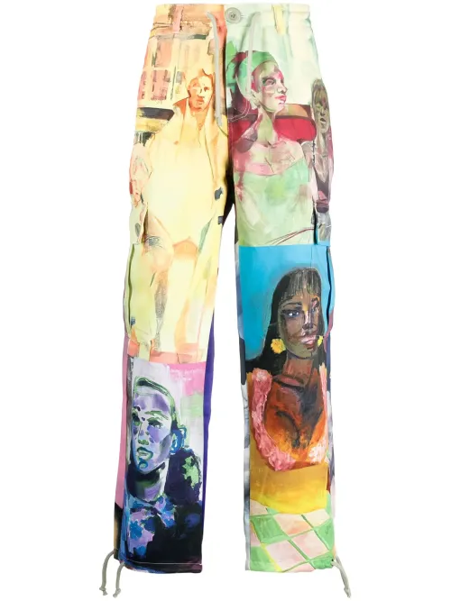 KidSuper Patchwork Cargo Pants