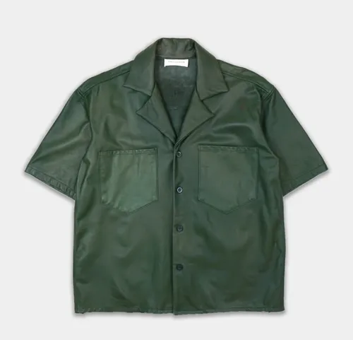 Todd Patrick Leather Top