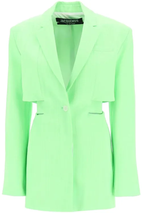 Jacquemus Le Splash Bari Cutout Dress