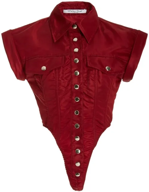 LaQuan Smith Utility Bodysuit