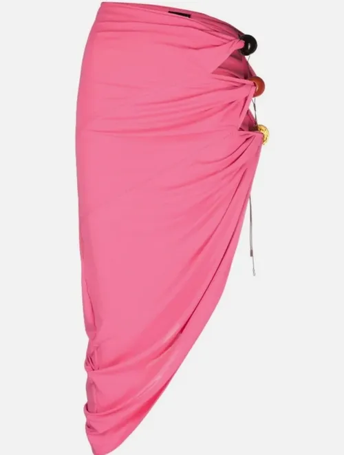 Jacquemus La Jupe Perola Midi Skirt