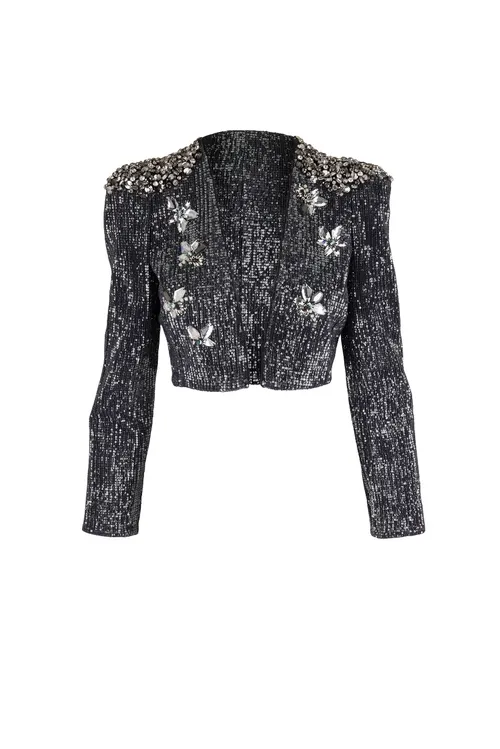 Dorothee Schumacher all eyes on her cropped jacket
