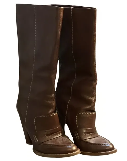 Dolce & Gabbana Leather Boots