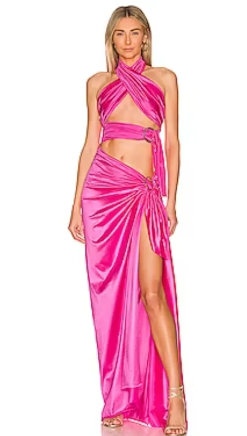 Bronx & Banco Pink x Revolve Cleopatra Maxi Dress