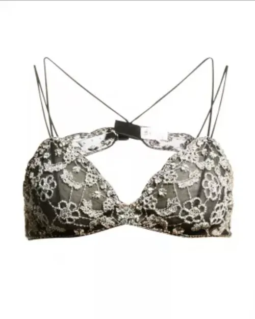 Area Floral Embroidered Lace Bra