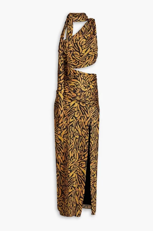 Nicholas Fynlee Animal Print Maxi Dress