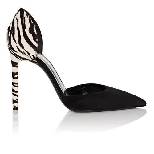 Saint Laurent Anja Suede Pumps