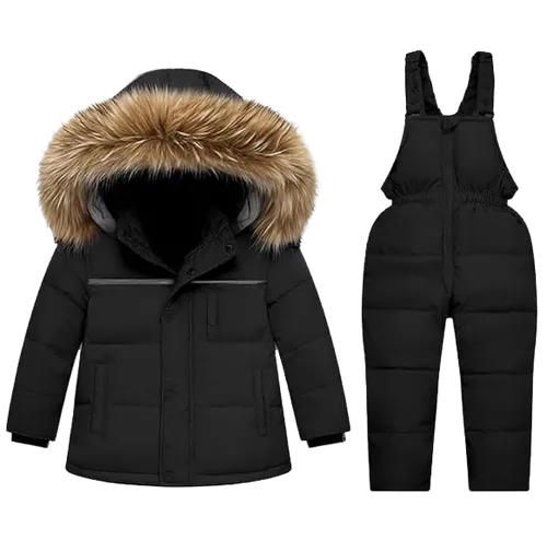 Kids snow outfit - black