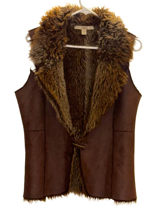 Women's vest - Brown - S