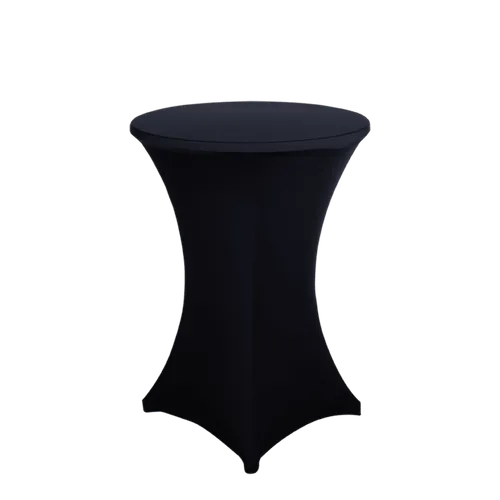 Hussen für Stehtische Schwarz