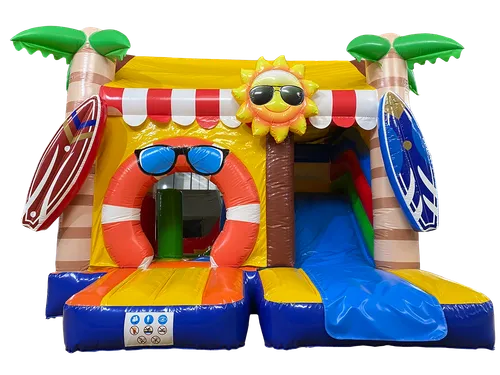 Hüpfburg 4,2x4m - Beach