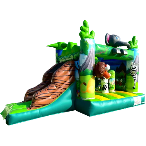 Hüpfburg 5x3m - Dschungel Safari