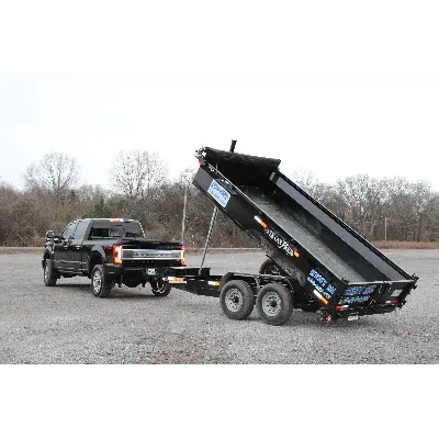14' Dump Trailer Dual 7k Axles