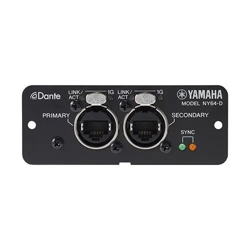 Yamaha NY64-D Dante Card
