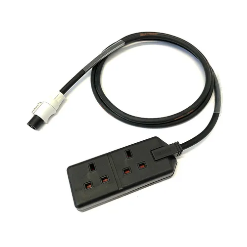 Powercon Cable to 13a