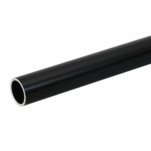 2m Black Aluminium Tube - 48.3 x 4mm
