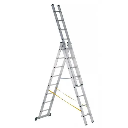 Zarges 3 Part Trade Skymaster Ladder - 3 x 10 Rungs