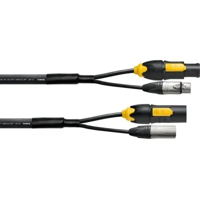 1.5m DMX/True1 Hybrid Cable (XLR5)