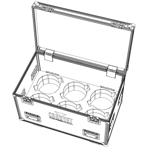 Chauvet Colorado Solo 1 - 8 Way Flight Case